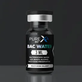 Bacteriostatic Water 3ml – (BAC Water)