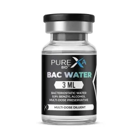 Bacteriostatic Water 3ml – (BAC Water)