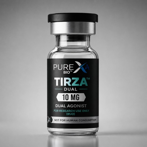 TIRZA™ Thailand Lab-Tested Dual Agonist Research Peptide TIRZA™ lab-tested dual agonist research peptide vial in Thailand