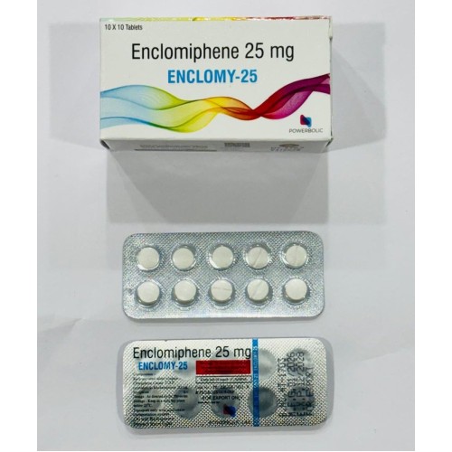 Enclomiphene 25mg β LH FSH and Testosterone Support Enclomiphene 25mg tablets for natural testosterone support