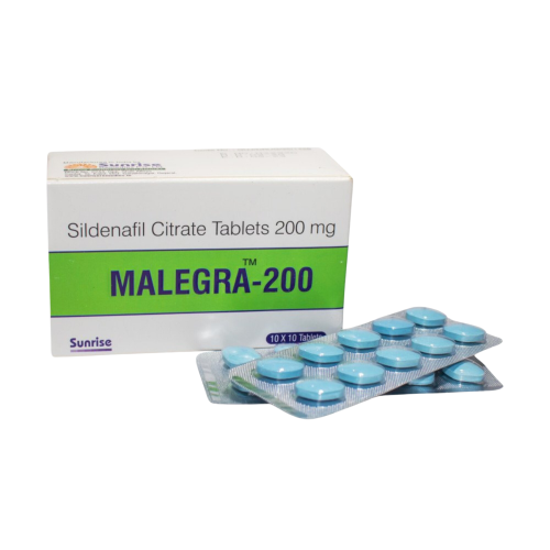 Malegra 200mg - Generic Viagra by Sunrise Pharma