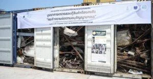 Deputy PM “Suchart” Inspects 18 Suspect Containers at Laem Chabang Port, Uncovers Illegal Electronic Waste Smuggling