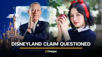 Thai businesswoman and influencer questions Disneyland Thailand plan