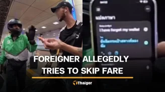 Foreigner allegedly tries to dodge taxi bill, claiming he forgot his wallet