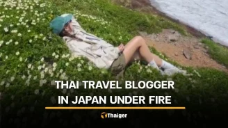 Thai travel blogger faces backlash for damaging Japan nature