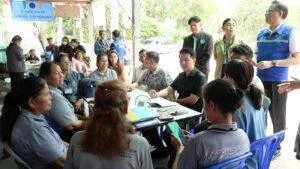 Pattaya Mayor Continues Field Visits to Monitor Community Health Volunteers Work at Laem Ratchawet