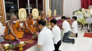 Pattaya Journalists Association Hosts Funeral Rites for Mother of Local Reporter