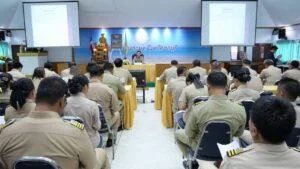 Banglamung District Holds Monthly Meeting With District Chiefs and Heads
