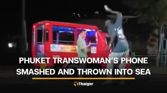 Phuket transwoman seeks justice after foreign man breaks iPhone