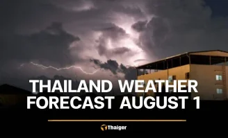 Thailand weather forecast August 1: heavy rain, flood risk in the North