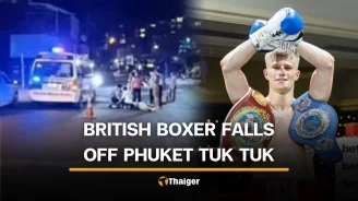 Phuket tuk tuk fall leaves British boxer in critical condition