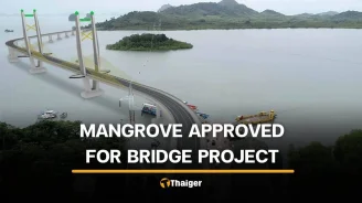 Use of reserved mangrove forest approved for the Koh Lanta bridge