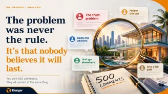 Thailand’s problem isn’t its property law. It’s that nobody trusts it to last.