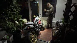 Suspected Motorcycle Thief Apprehended by Residents in the Pattaya Area