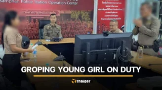Thai police accused of groping 14 year old girl while drunk