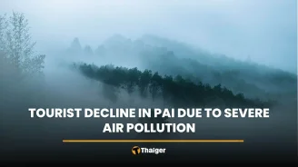 Tourist decline in Pai due to severe air pollution