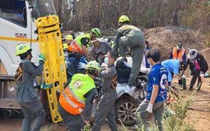 Thailand Reports Total of 191 Deaths in Five Days of Songkran Seven Days of Danger Road Campaign