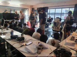 Pattaya Police Dismantle Two Major Online Gambling Networks in Separate Villa Raids, Arrest 68 Indian Nationals