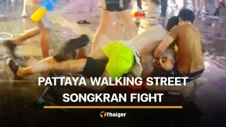 3 foreign men assault another foreigner in Pattaya Songkran celebration