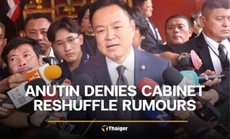 Anutin denies Cabinet reshuffle rumours