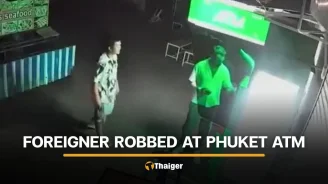 Foreigner attacked and robbed by 3 men at Phuket ATM