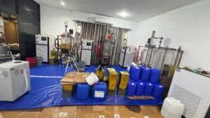 Thai Police Bust Chinese Drug Maker Near Pattaya Producing Illegal Zombie Pods in Luxury Villa
