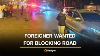 Foreign driver flees after stopping SUV in Phuket intersection