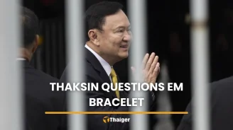 Thaksin and family question EM bracelet ahead of prison release