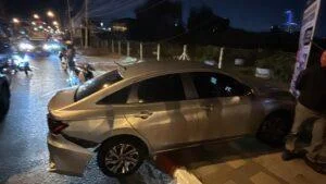 Italian Rider Seriously Injured in High-Speed Big Bike Crash with Car During U-Turn on Pattaya Road