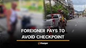 Foreigner criticised for paying Phuket man to pass police checkpoint