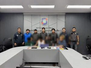 Pattaya Police Bust Nigerian-Led Money Mule Gang Involved in Romance Scams