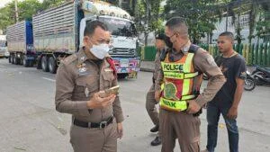 Dashcam Captures Tragic Multi-Vehicle Collision on Sukhumvit Road in Sri Racha, Claiming Life of Flower Vendor