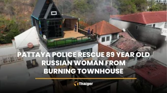 Pattaya police save Russian woman from townhouse blaze