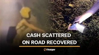 Chinese woman reunited with lost cash with help from Thai locals