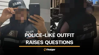 Phuket locals demand investigation into foreign woman in police uniform