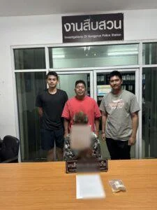 Nongprue Police Arrest Motorcycle Thief, Recover Vehicle with Altered License Plate