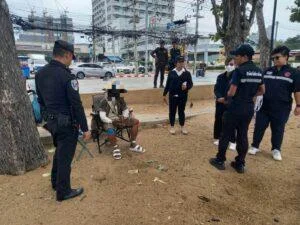 Pattaya Authorities Clear Homeless Individuals from Beaches to Boost Tourism and Public Safety