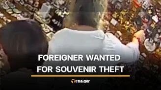 CCTV captures souvenir theft by foreign woman in Phuket