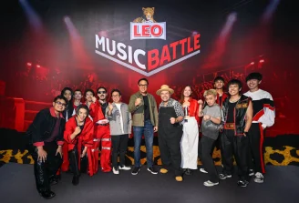 LEO Music Battle launches at Rajadamnern Stadium with a star presenter
