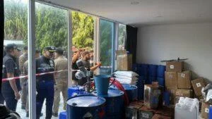 Chonburi Authorities Raid Major Chinese Drug Lab Producing Zombie Pods Near Pattaya