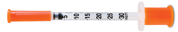 0.3ml U-100 syringe